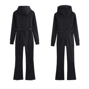 Doorek Women's Slim Ski Jumpsuit × 1
Black / S